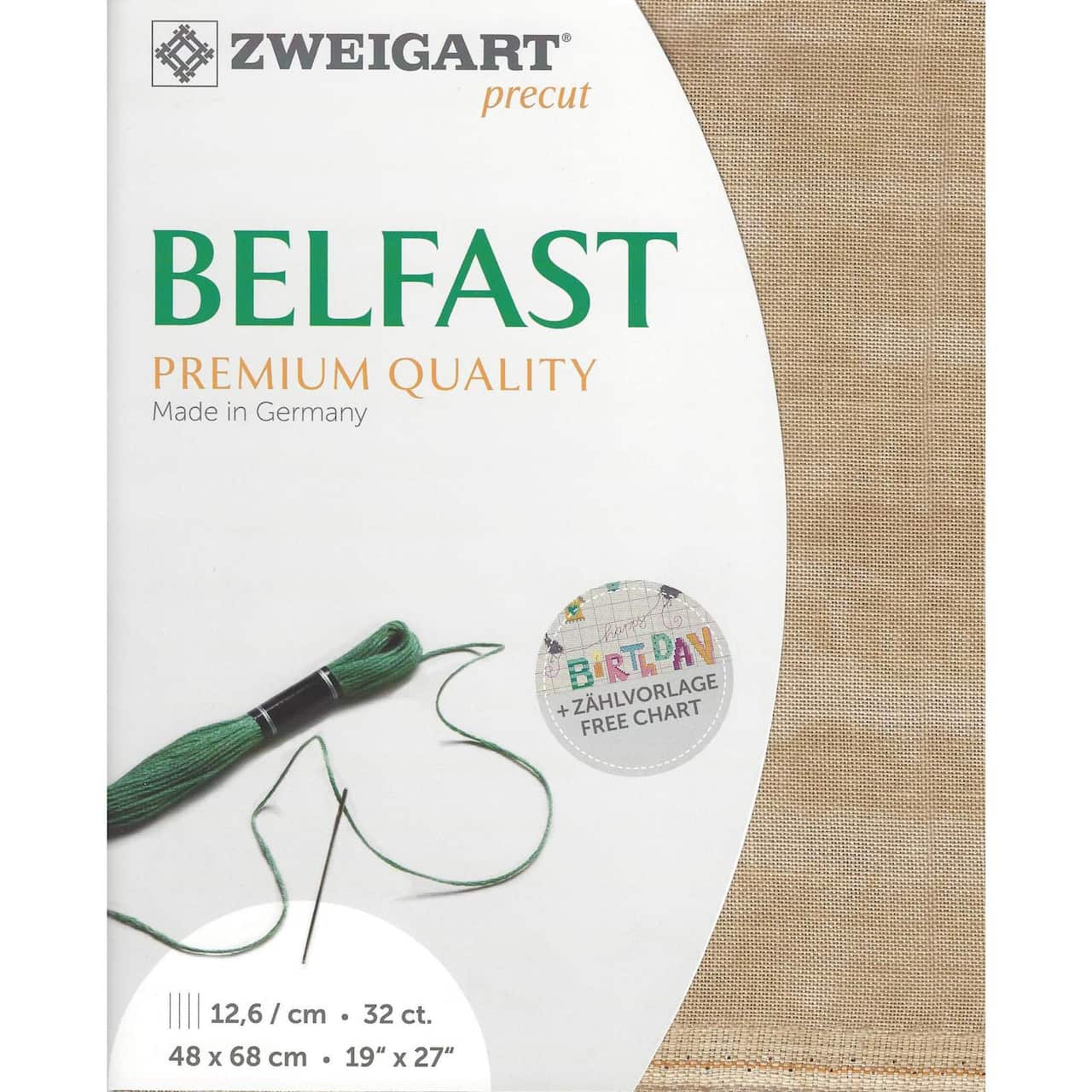 Zweigart® Belfast Vintage 32 count Pre-Cut Fabric
